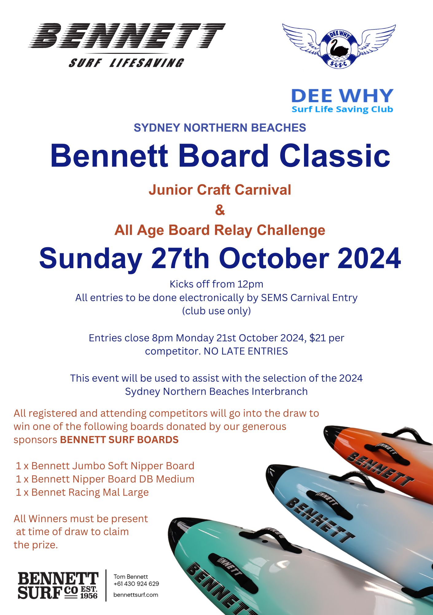 Bennett Board Classic - Junior Craft Carnival