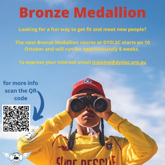 Bronze Medallion Course – 10th Oct 2026